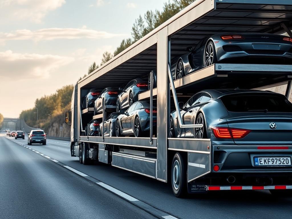Transporte asegurado de coches desde Alemania hasta España
